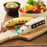 Baby rice ball mold small train high-speed rail model