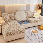 Stretch Jacquard Fleece Non-slip Sofa Cover
