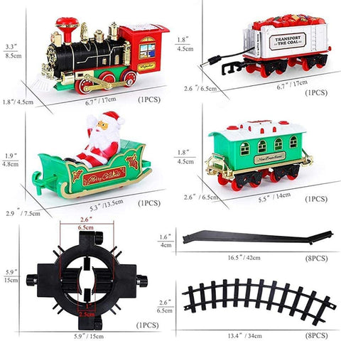 Electric Christmas Train Electric Lamplight Music Hangable