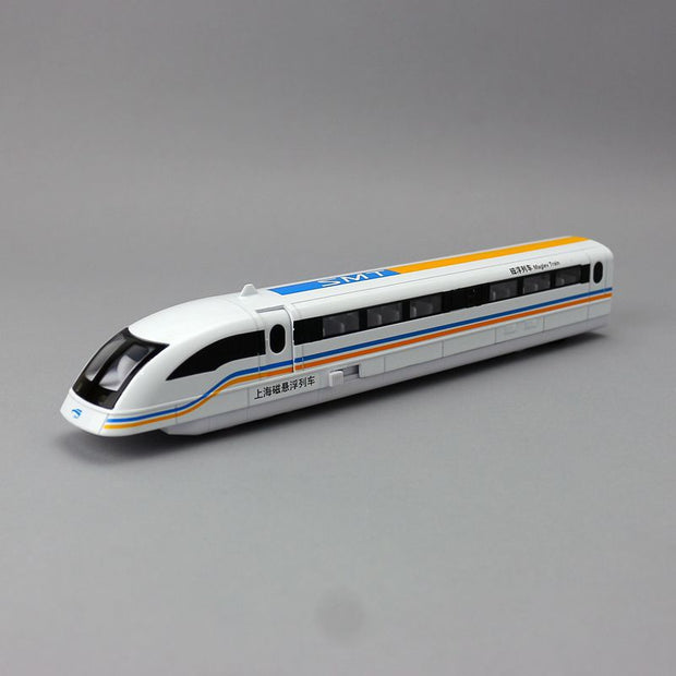 Magnetic Levitation Train Train Toy Model Sound and Light Pull Back In Bulk