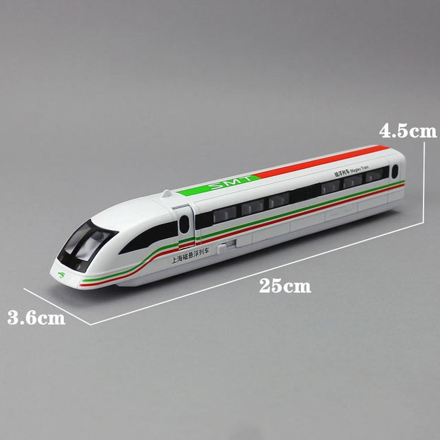 Magnetic Levitation Train Train Toy Model Sound and Light Pull Back In Bulk