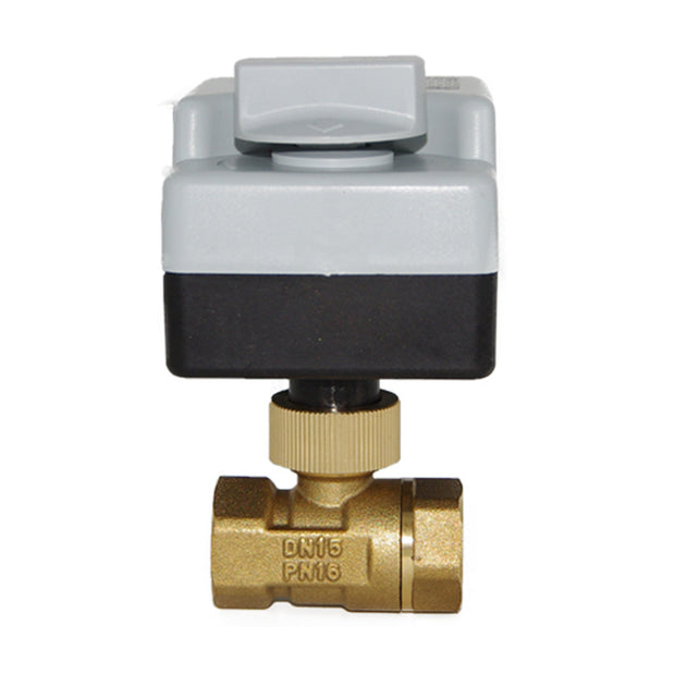 Hand-Automatic Integrated Air Conditioner Solar Water Tap Electric Two-Way Three-Way Ball Valve