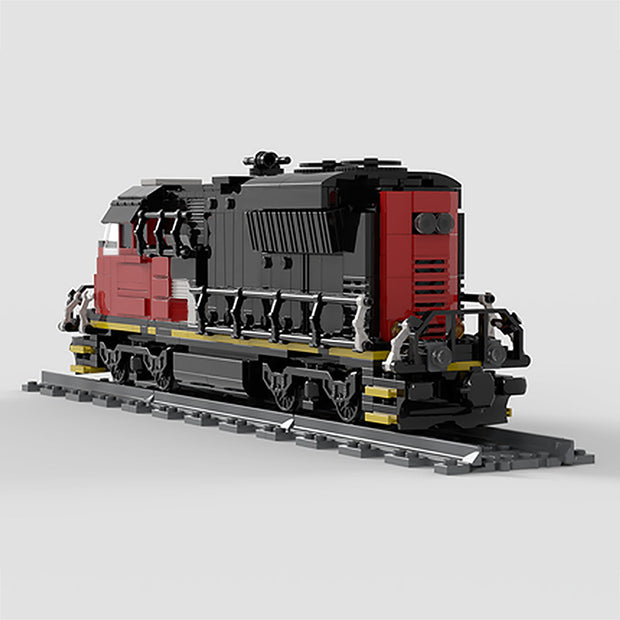 Freight Train Building Blocks MOC-47989 Cargo Train-EMD SD70M-2 CN Train