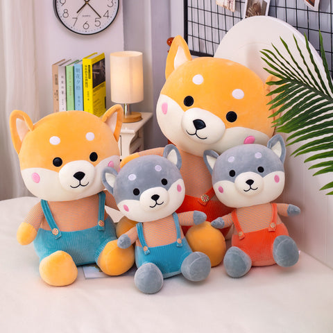 Dog soft pillow Chai dog plush toys