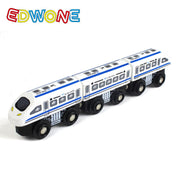 Small Train Toy Railcar Wooden Train Toy Compatible With Wooden Tracks