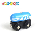Small Train Toy Railcar Wooden Train Toy Compatible With Wooden Tracks