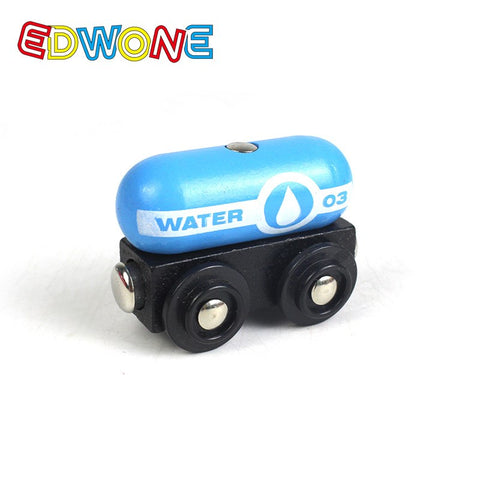 Small Train Toy Railcar Wooden Train Toy Compatible With Wooden Tracks