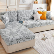 Stretch Jacquard Fleece Non-slip Sofa Cover