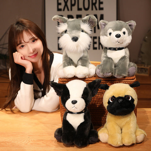 Fashion Simple Simulation Dog Plush Toys