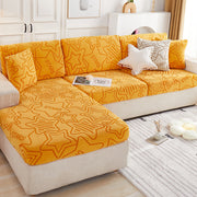 Stretch Jacquard Fleece Non-slip Sofa Cover