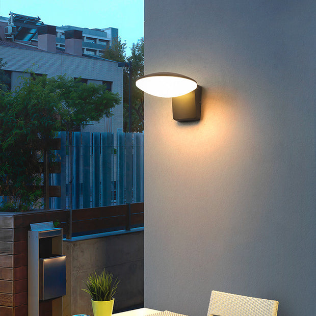 Simple Modern Outdoor Solar Wall Light Waterproof