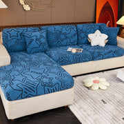 Stretch Jacquard Fleece Non-slip Sofa Cover