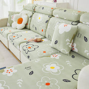 Ice Silk Non-slip Printing Sofa Cover