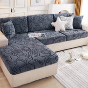 Stretch Jacquard Fleece Non-slip Sofa Cover
