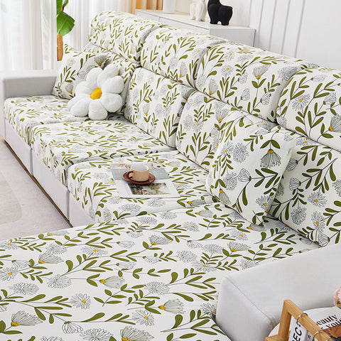 Ice Silk Non-slip Printing Sofa Cover