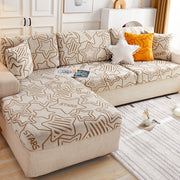 Stretch Jacquard Fleece Non-slip Sofa Cover